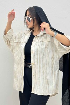 مانتو پرینتی یراقدار مچ پاکتی کد6