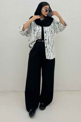 مانتو پرینتی یراقدار مچ پاکتی کد5