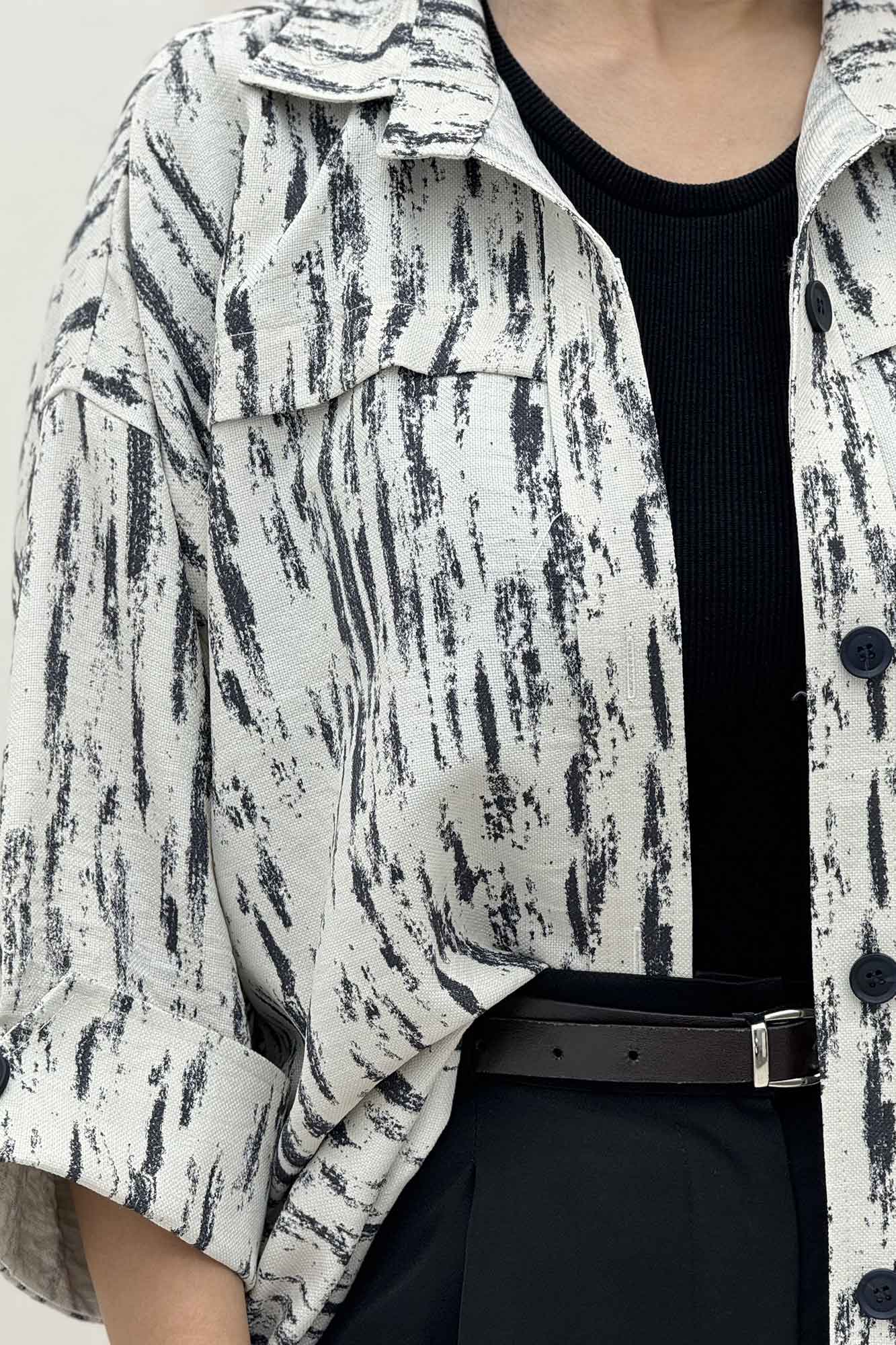 مانتو پرینتی یراقدار مچ پاکتی کد5