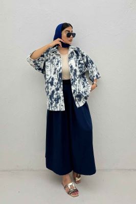 مانتو پرینتی یراقدار مچ پاکتی کد3