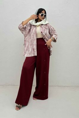 مانتو پرینتی یراقدار مچ پاکتی کد6