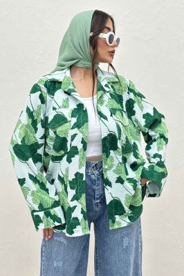 مانتو دو جیب پاکتی ونوس برگینه بغل بند