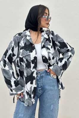 مانتو دو جیب پاکتی ونوس برگینه بغل بند