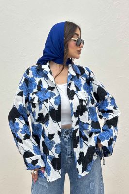 مانتو دو جیب پاکتی ونوس برگینه بغل بند