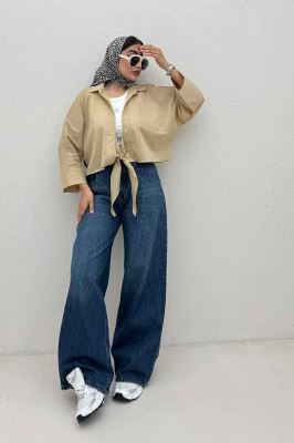 شومیز گره ای پری ساده