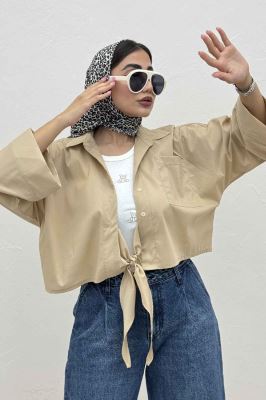 شومیز گره ای پری ساده