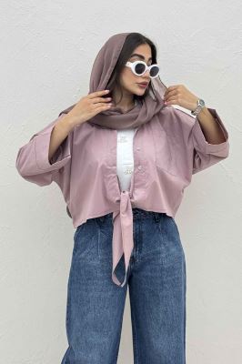 شومیز گره ای پری ساده