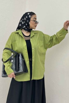 مانتو پری ساده بغل هلال دو جیب