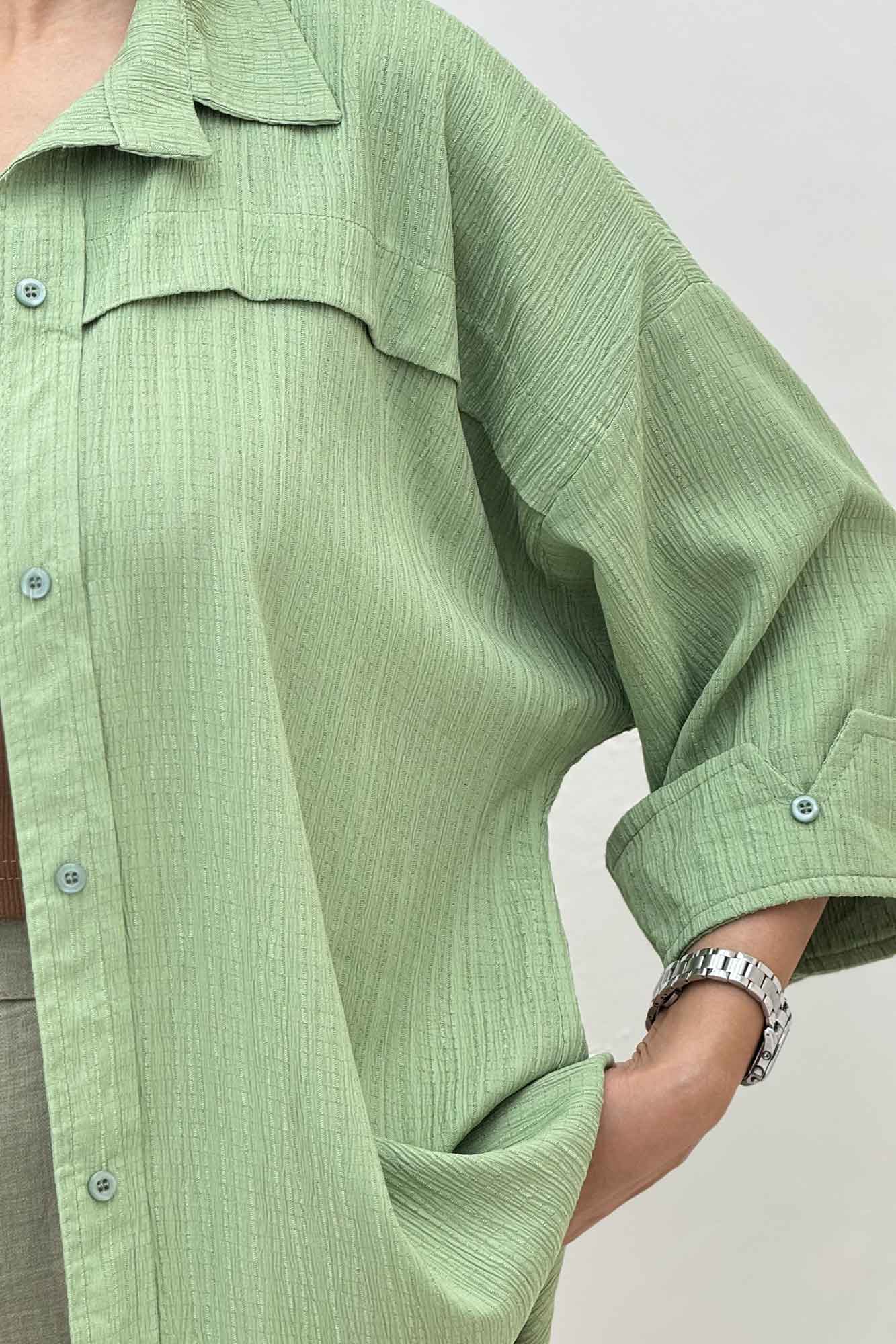 مانتو کریشه یراقدار مچ پاکتی 