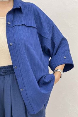 مانتو کریشه یراقدار مچ پاکتی 