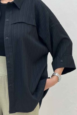 مانتو کریشه یراقدار مچ پاکتی 