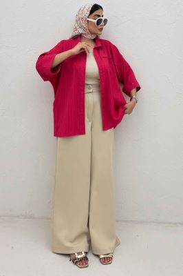 مانتو کریشه یراقدار مچ پاکتی 