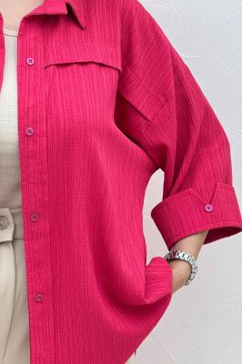 مانتو کریشه یراقدار مچ پاکتی 