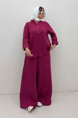 ست بلوز و شلوار دبل فیس آرسین