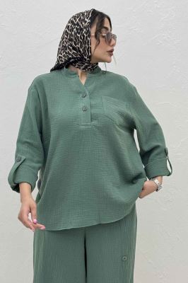 ست بلوز و شلوار دبل فیس آرسین