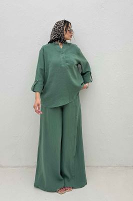 ست بلوز و شلوار دبل فیس آرسین