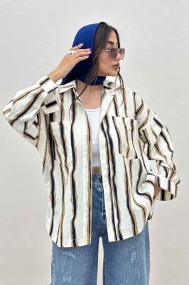 مانتو پری طرح دار بغل هلال 