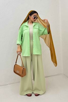 مانتو پفکی یراقدار میرالا