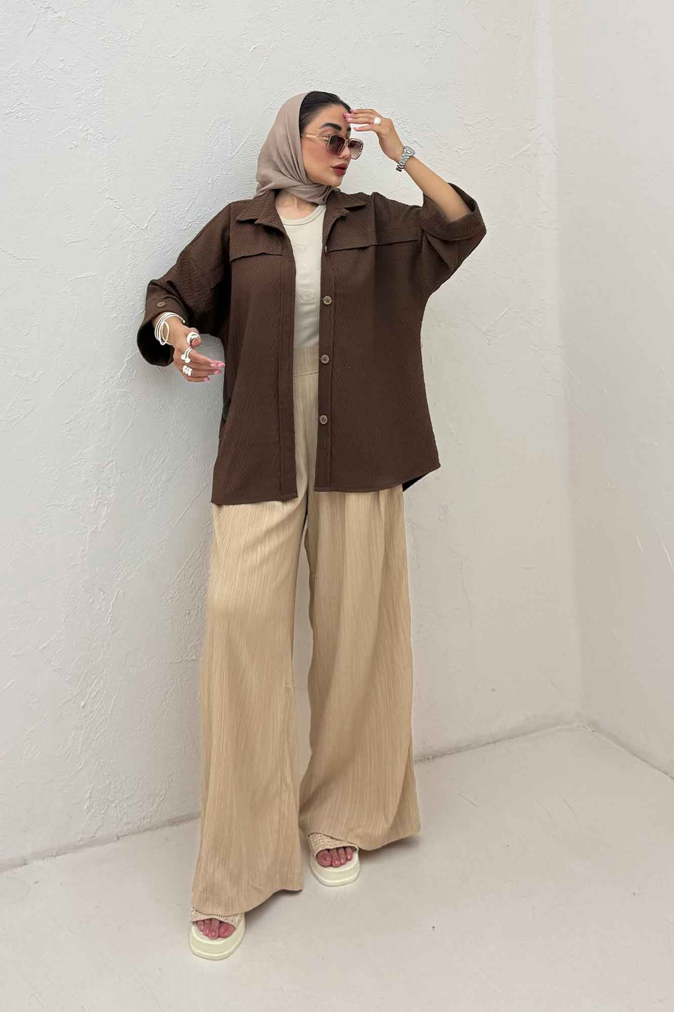 مانتو پفکی یراقدار میرالا