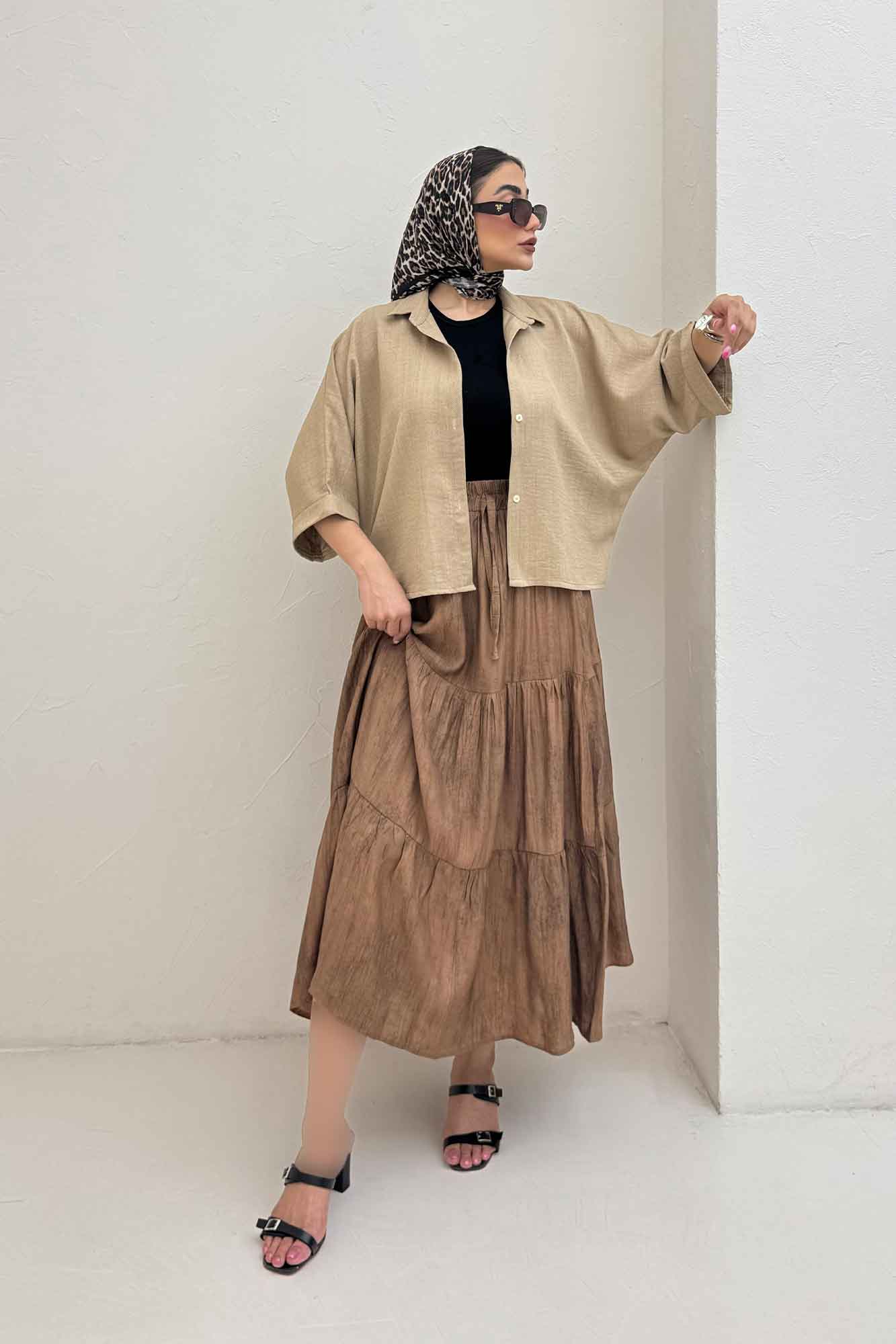 شومیز کیمونو شانتون