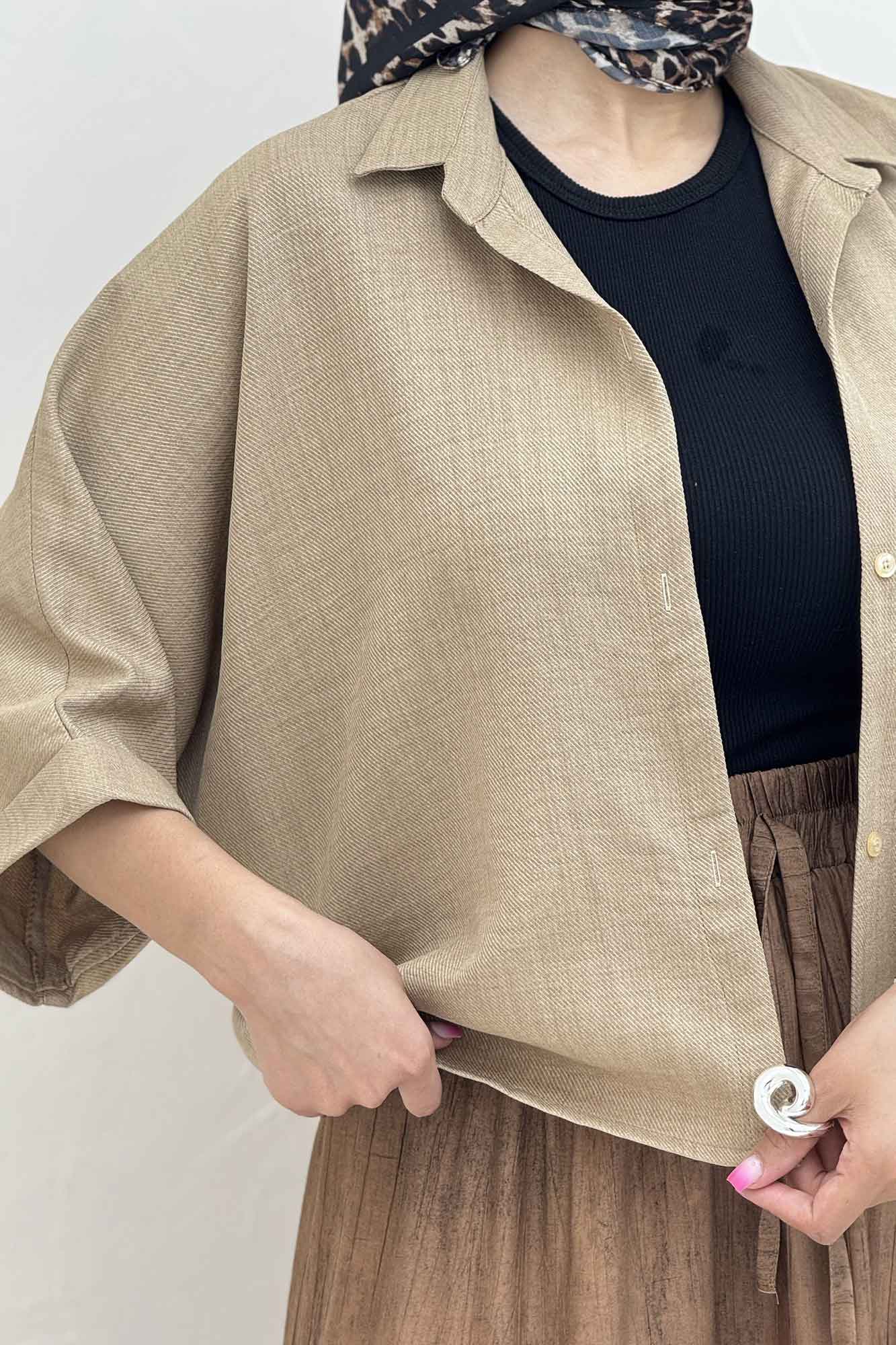 شومیز کیمونو شانتون