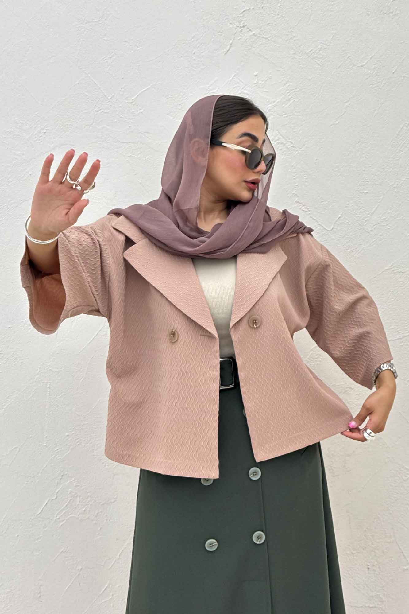  کت پفکی دو دکمه MASTER