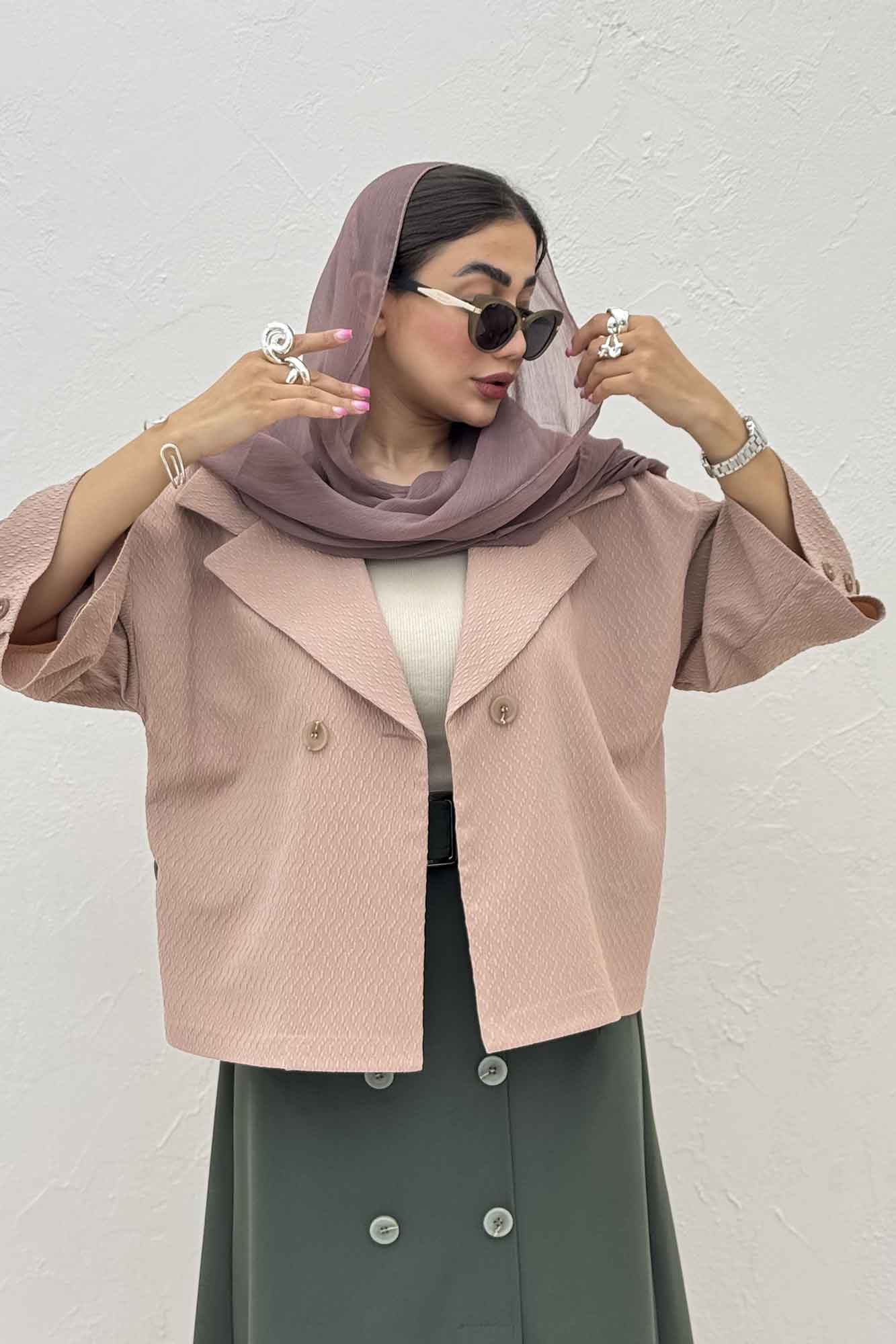  کت پفکی دو دکمه MASTER