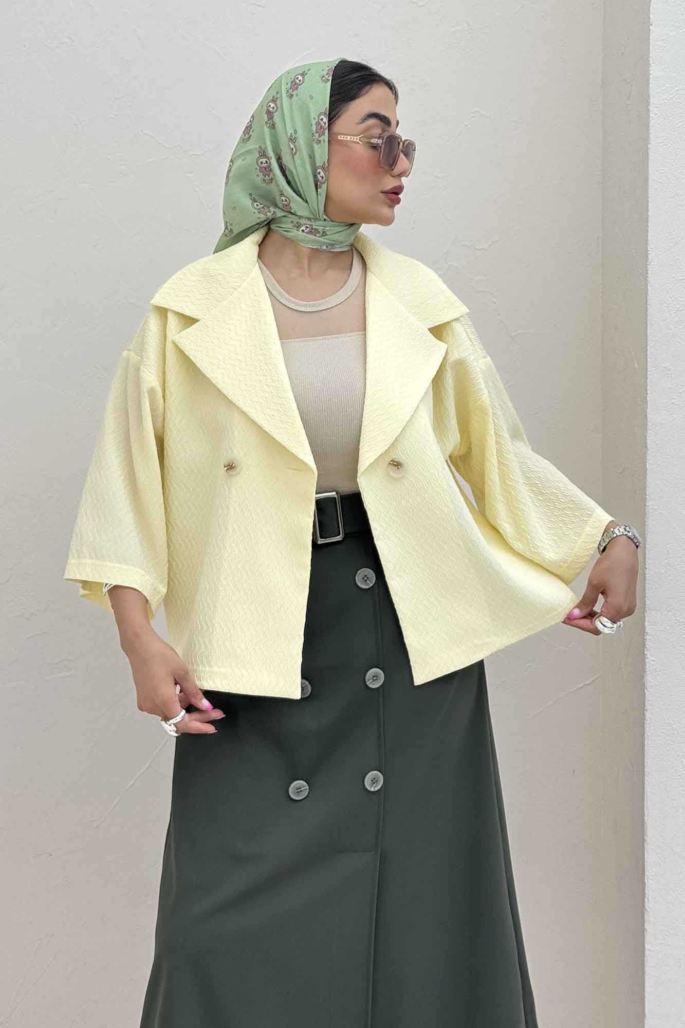  کت پفکی دو دکمه MASTER