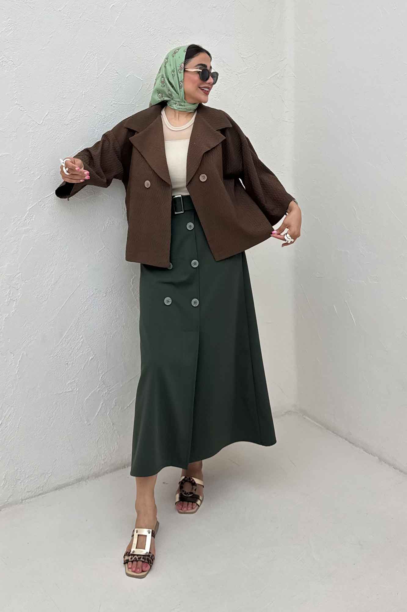  کت پفکی دو دکمه MASTER