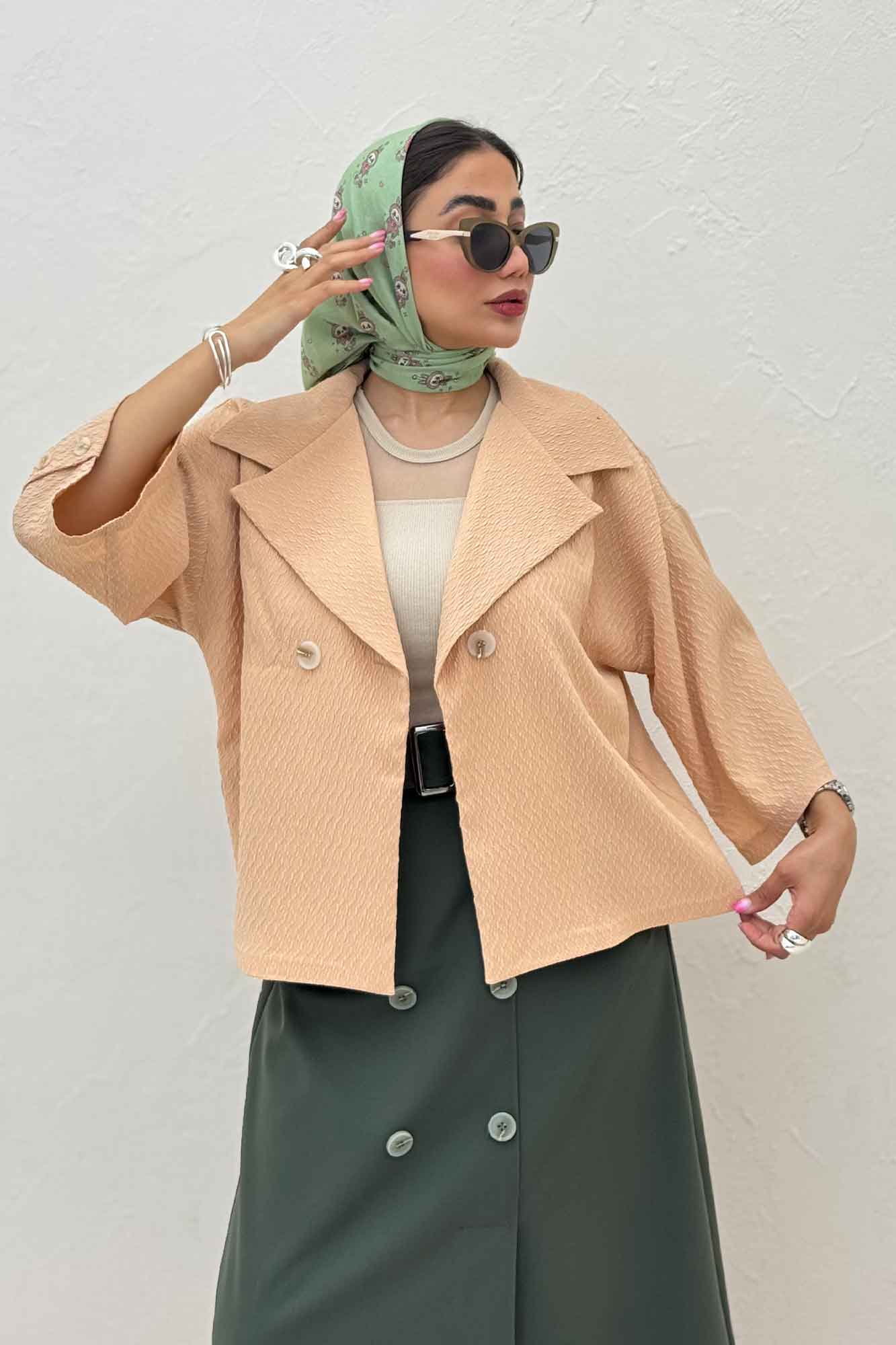  کت پفکی دو دکمه MASTER