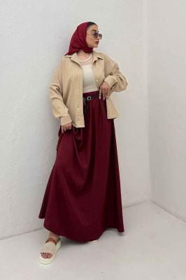 شومیز مانتویی کریشه پایین هلال