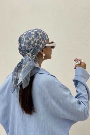 مینی اسکارف طرح هلال