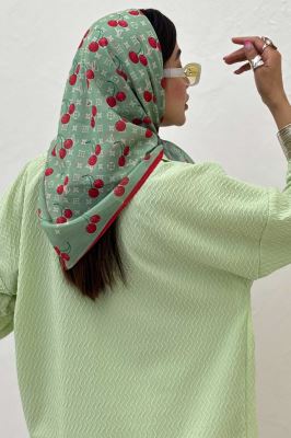 مینی اسکارف طرح گیلاس LV