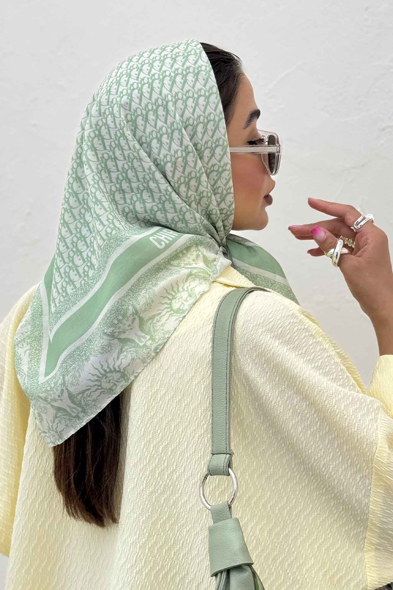 مینی اسکارف طرح DIOR