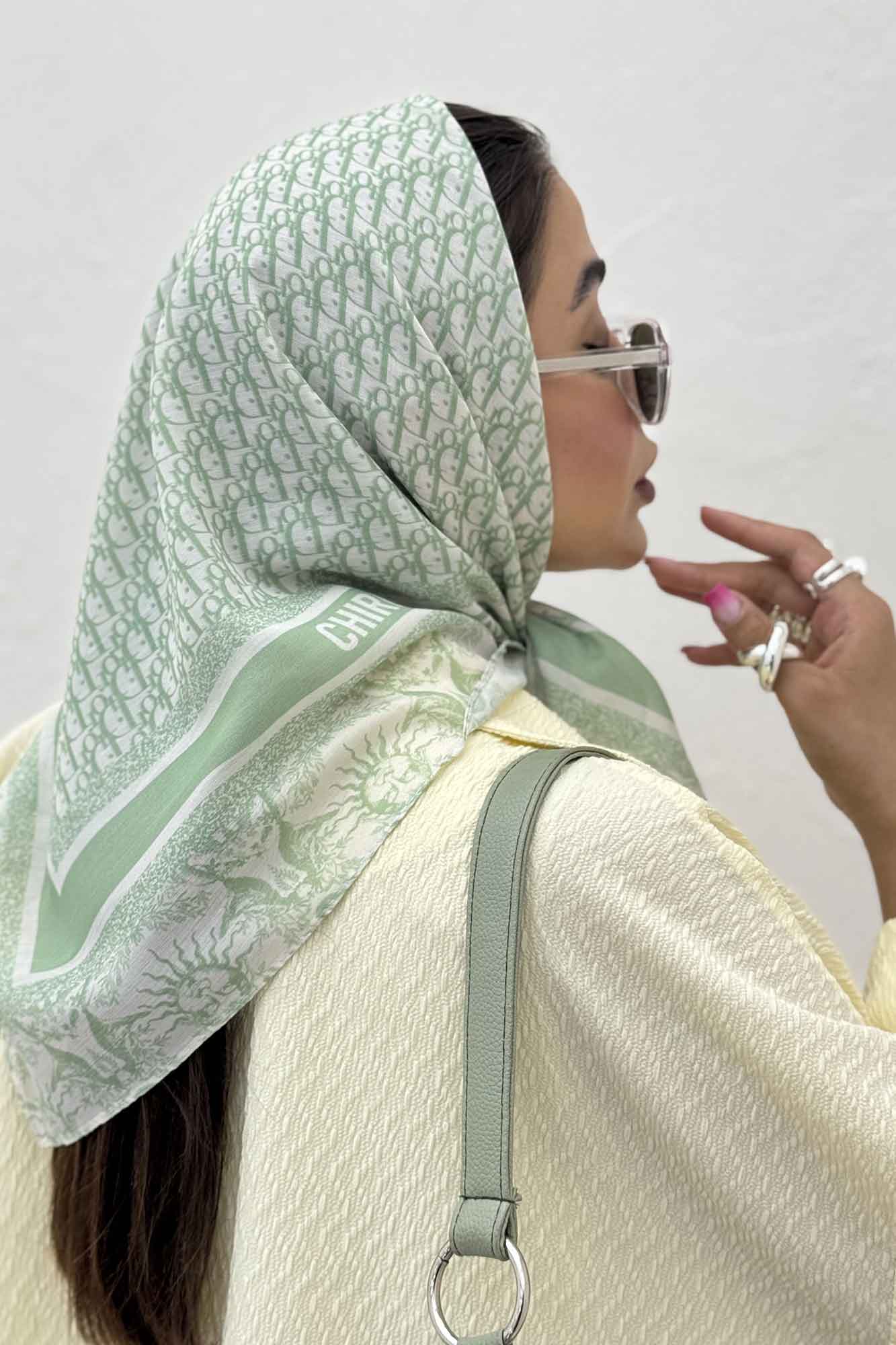 مینی اسکارف طرح DIOR