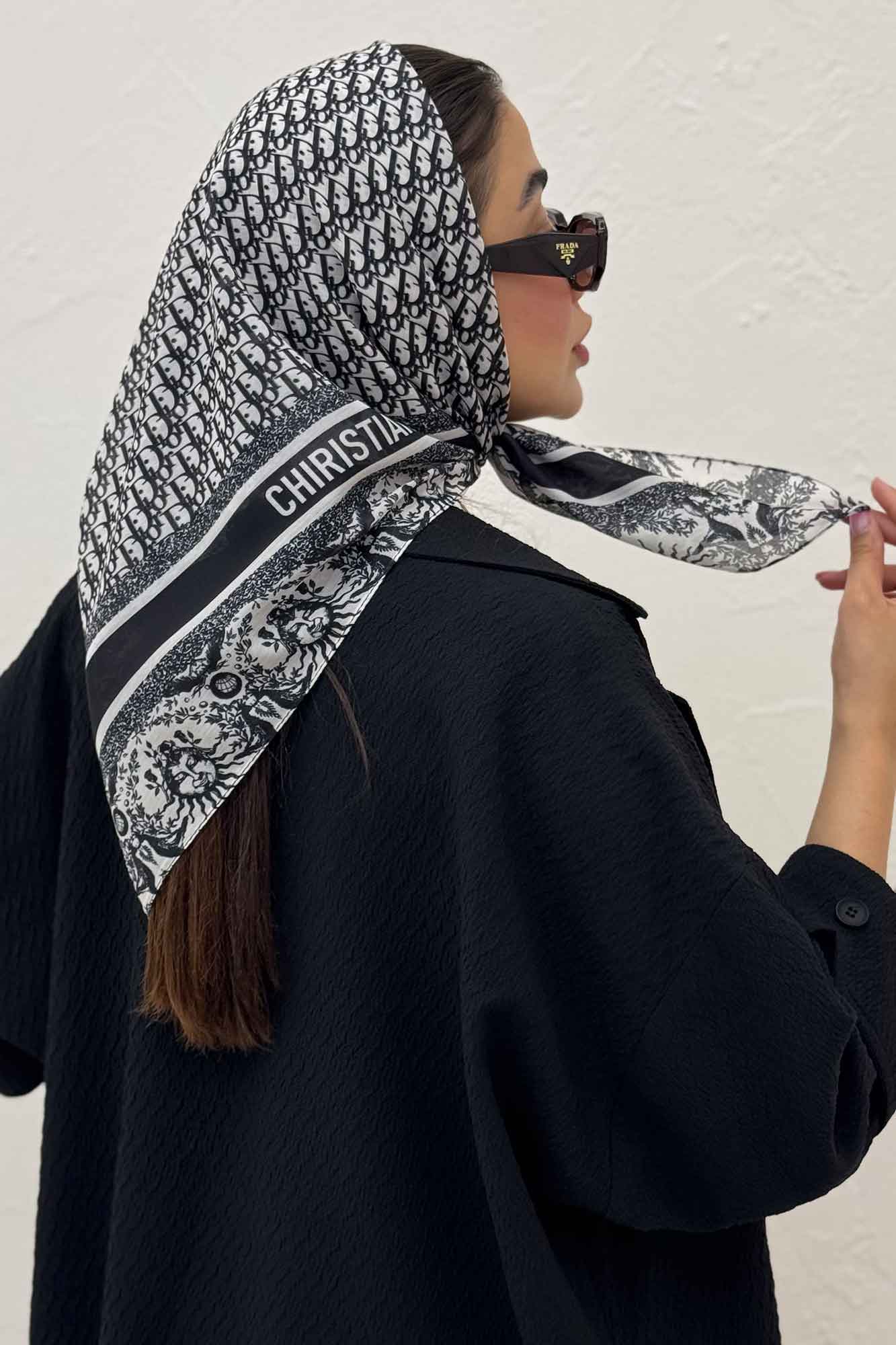 مینی اسکارف طرح DIOR