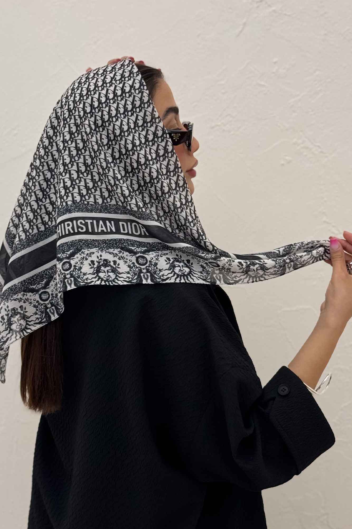 مینی اسکارف طرح DIOR