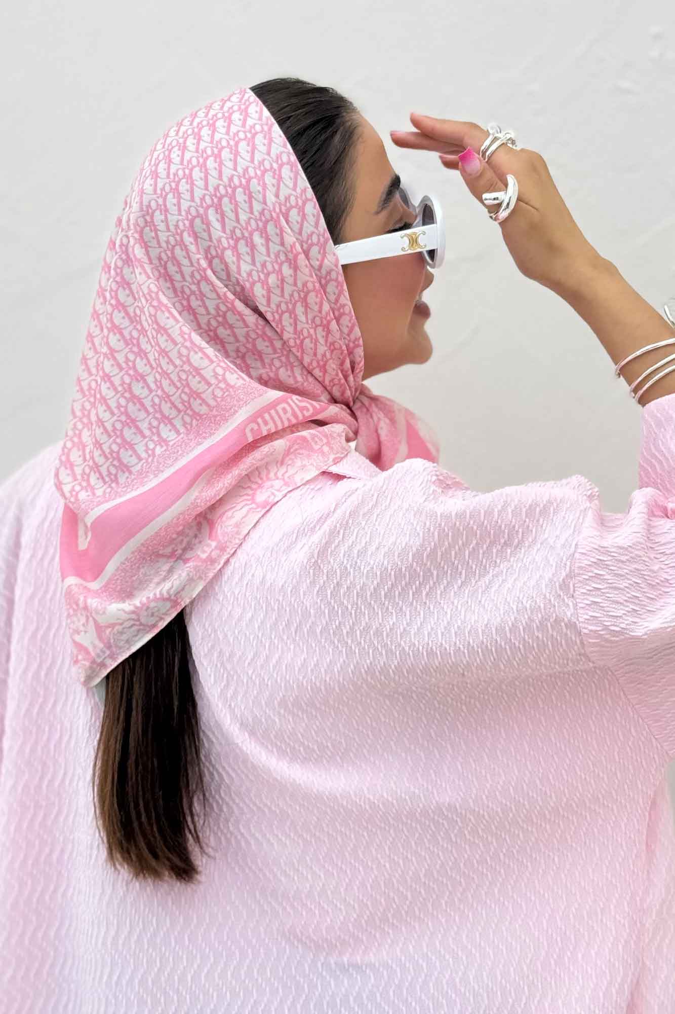 مینی اسکارف طرح DIOR