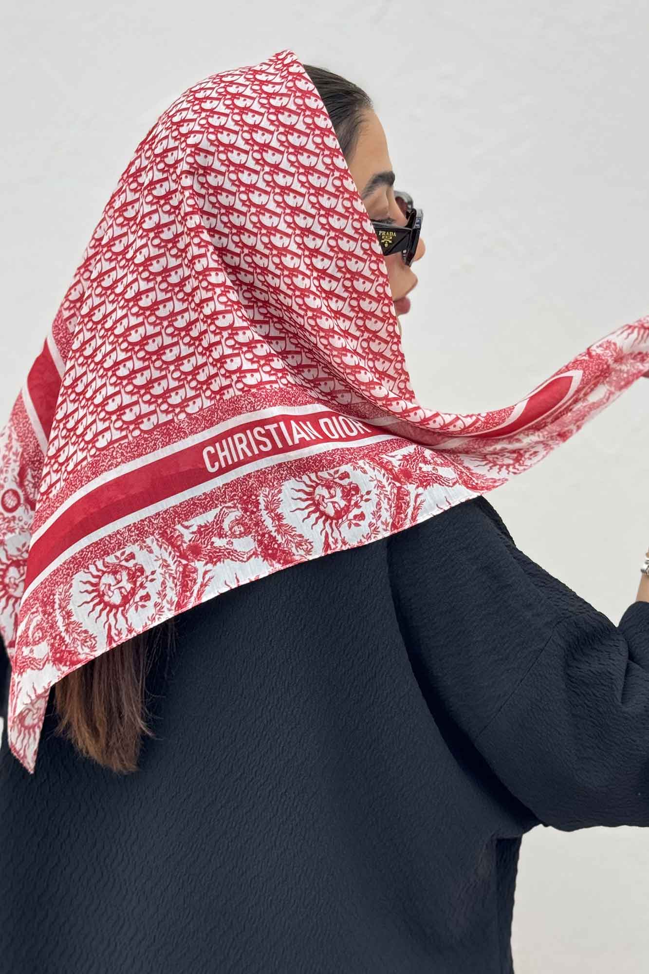 مینی اسکارف طرح DIOR