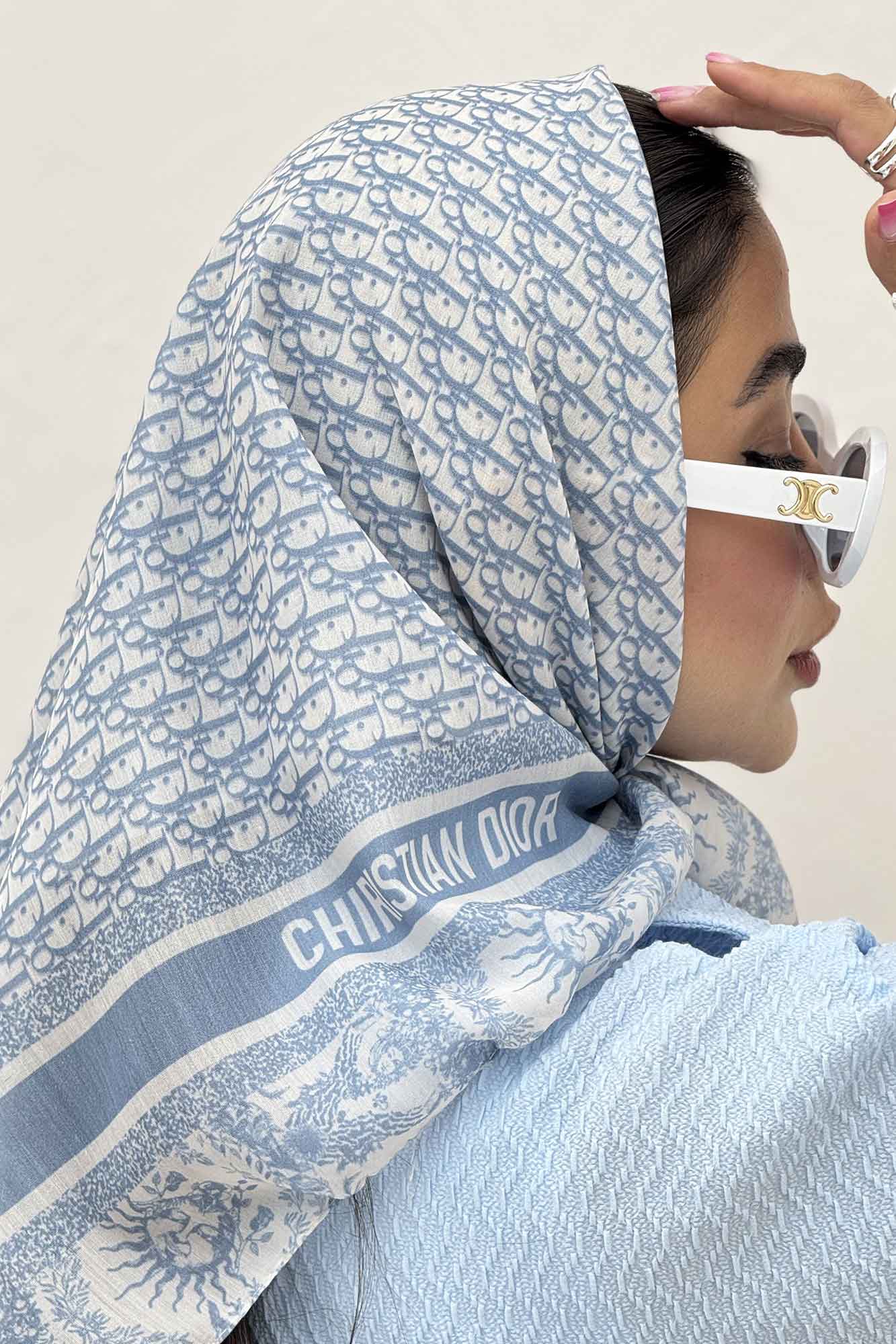 مینی اسکارف طرح DIOR