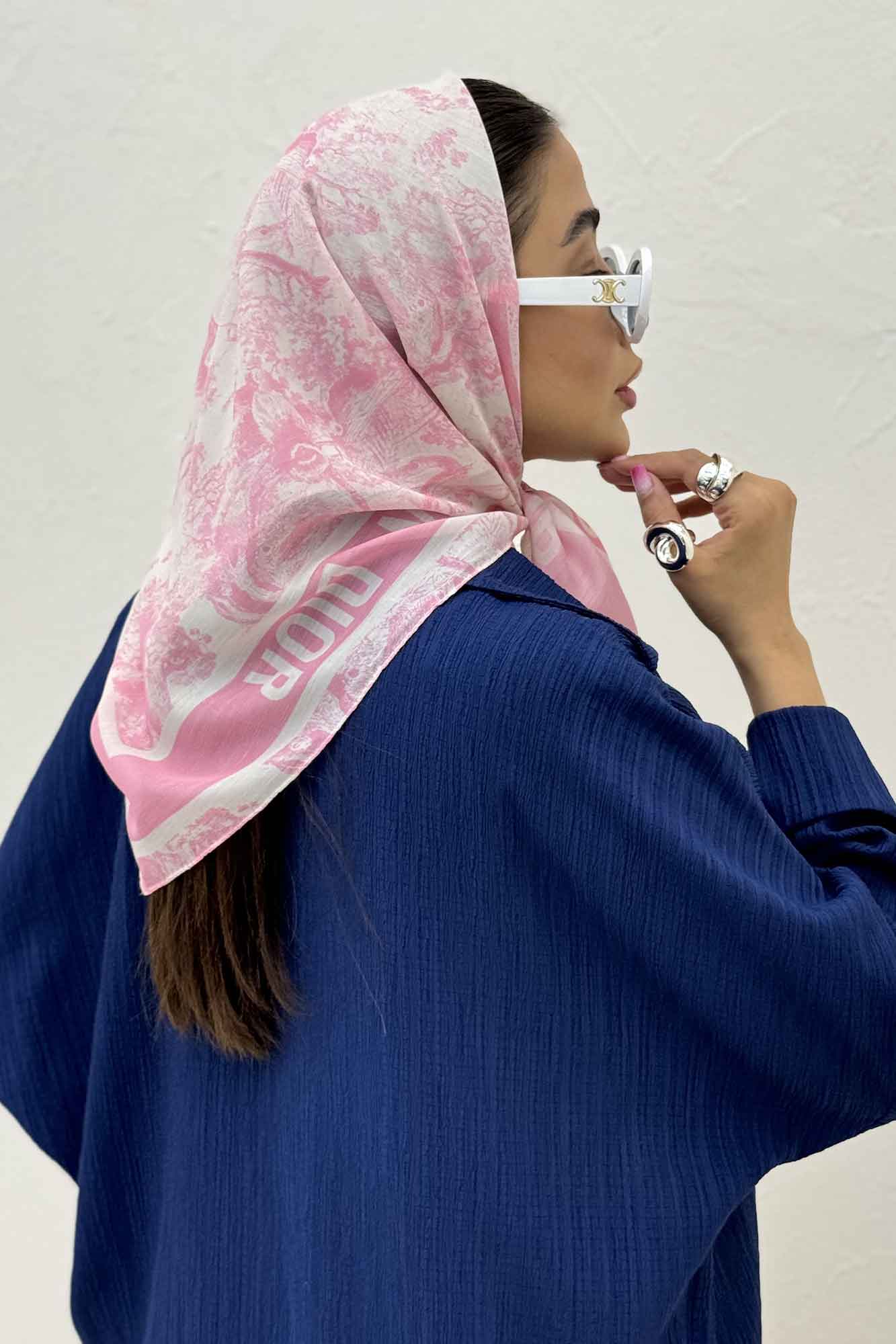 مینی اسکارف طرح CHIRISTIAN DIOR