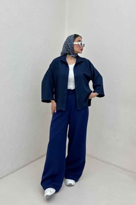 شومیز شانتون بغل چاک آستین پاگن