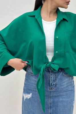 شومیز گره ای پفکی آرنو