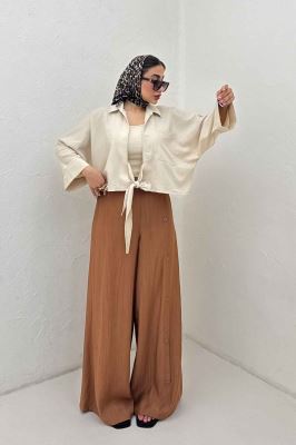 شومیز گره ای پفکی آرنو