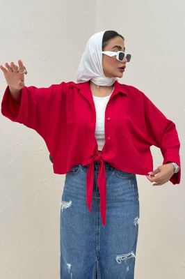 شومیز گره ای پفکی آرنو