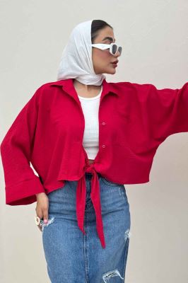 شومیز گره ای پفکی آرنو