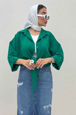 شومیز گره ای پفکی راین