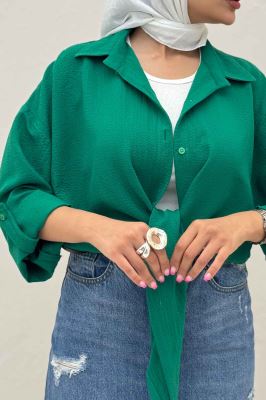 شومیز گره ای پفکی راین