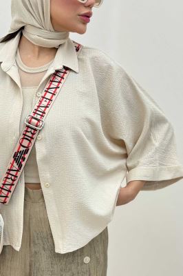 شومیز کیمونو مچ پاکتی پالما