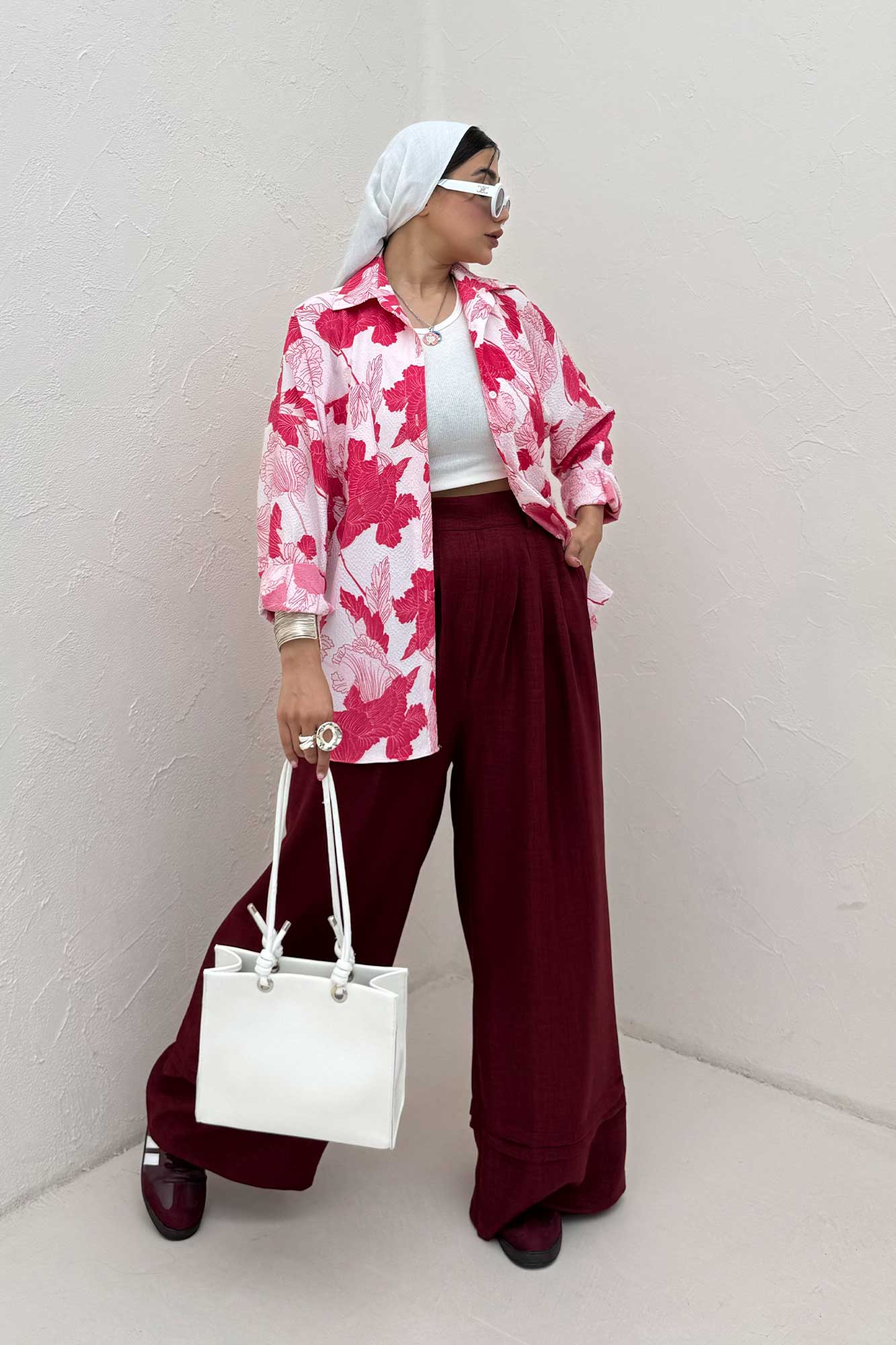 شومیز ونوس برگینه پشت پنسی